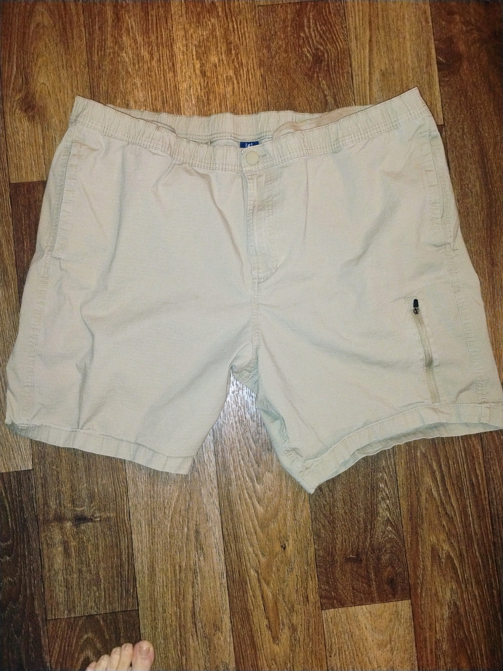 5/$15 XXL George Men's Light Khaki Cargo Shorts